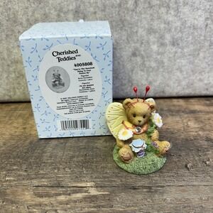 2007 Cherished Teddies 'You're the Sweetest Thing to Ever Flutter By' #4005808